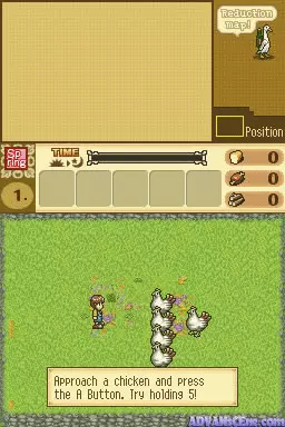 Image n° 3 - screenshots : Shepherd's Crossing 2 DS (Trimmed 62 Mbit)(Intro)